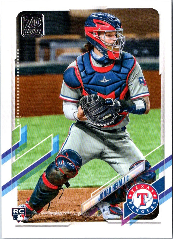 2021 Topps Gold Jonah Heim #628