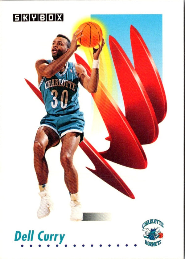 1991 SkyBox Dell Curry #25
