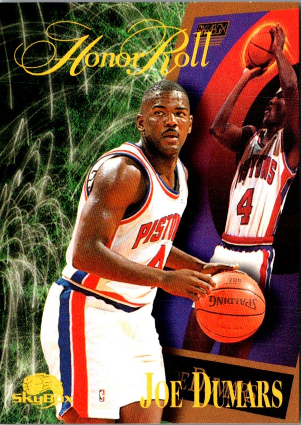 1995 SkyBox Joe Dumars #254