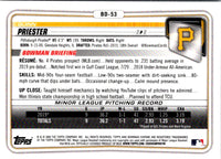 2020 Bowman Draft Chrome Quinn Priester #BD-53