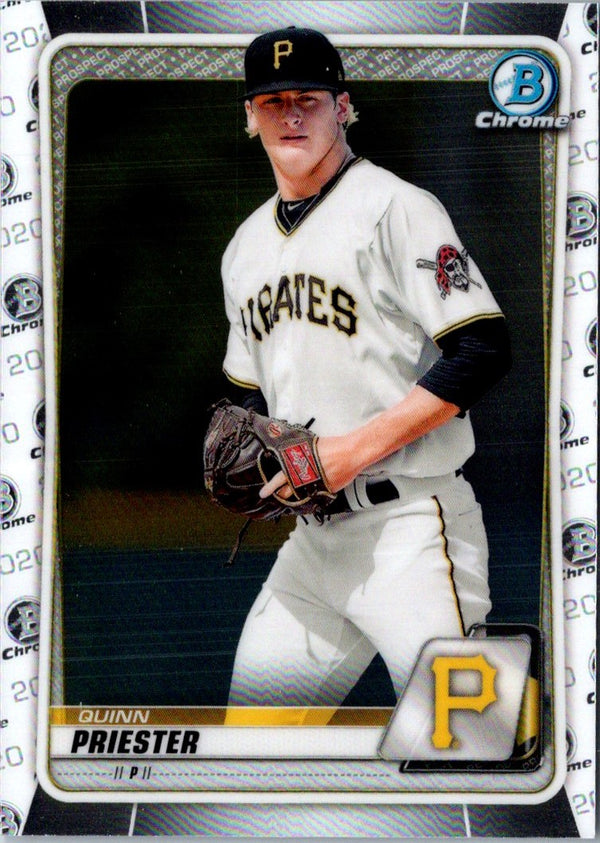 2020 Bowman Draft Chrome Quinn Priester #BD-53