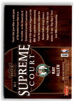 2008 Fleer Hot Prospects Supreme Court Ray Allen #SC-2