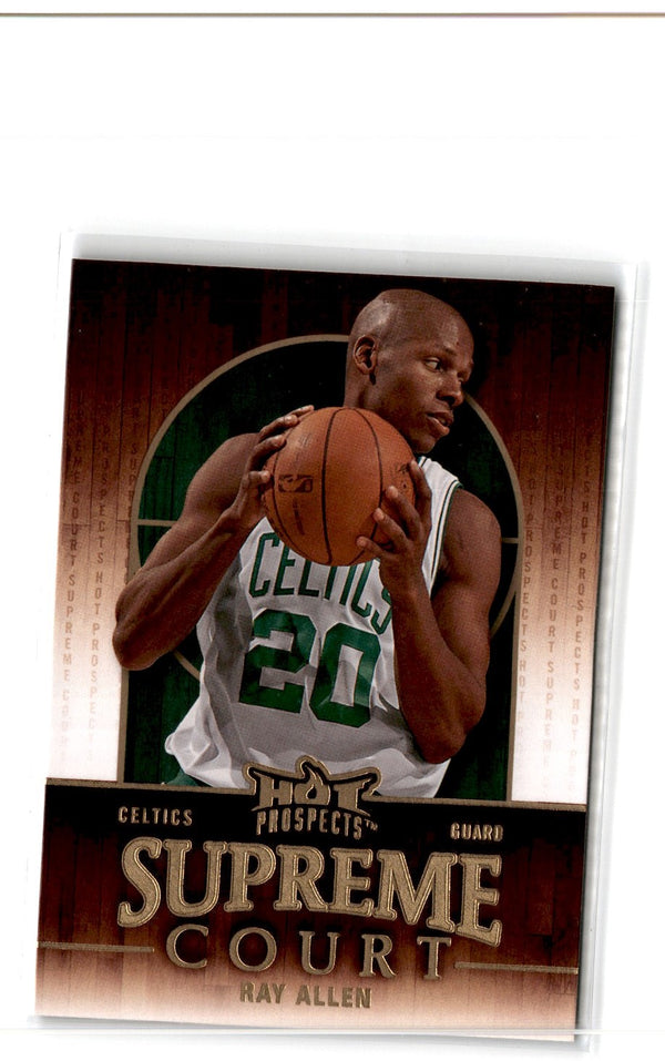 2008 Fleer Hot Prospects Supreme Court Ray Allen #SC-2