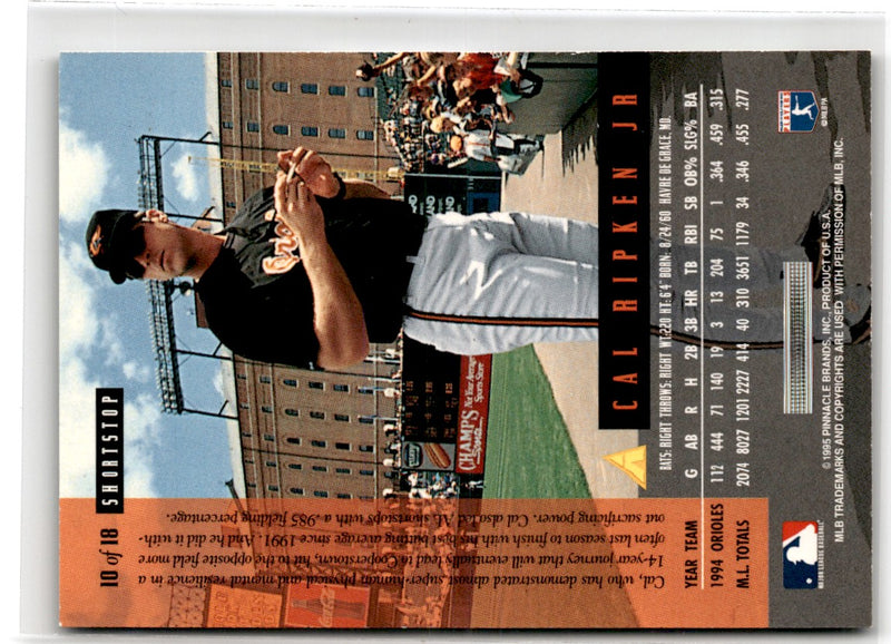 1995 National Packtime Cal Ripken Jr.