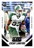 2015 Score Jeremy Langford #379 Rookie