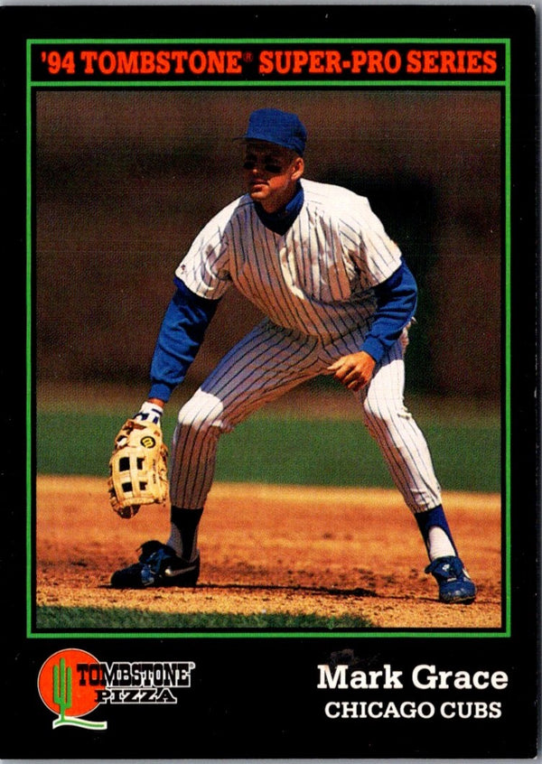 1994 Score Tombstone Pizza Super-Pro Series Mark Grace #6