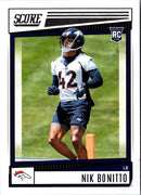 2022 Score Nik Bonitto