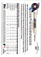 2021 Topps Orange Star Luis Garcia #547