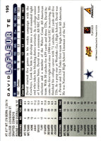 1998 Score David LaFleur #195