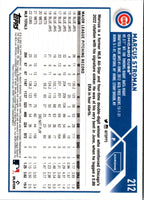2023 Topps Heritage Red Border Marcus Stroman #212