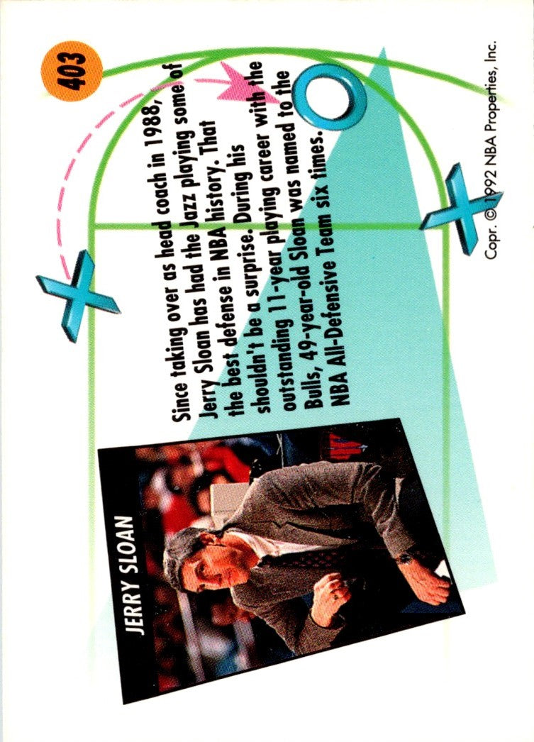 1991 SkyBox Jerry Sloan