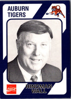 1989 Collegiate Collection Auburn Coke 580 Hindman Wall #187