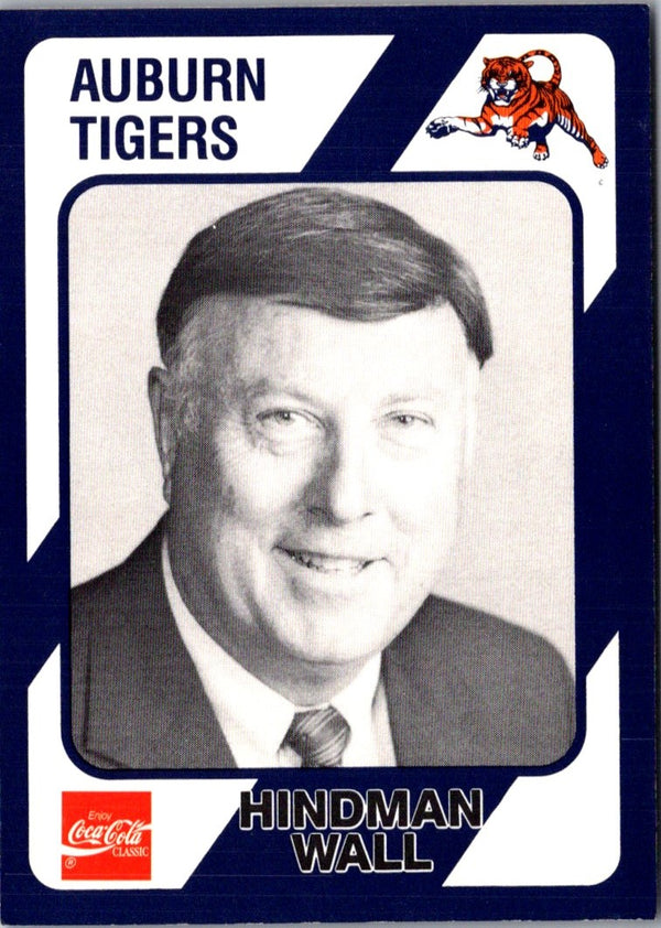 1989 Collegiate Collection Auburn Coke 580 Hindman Wall #187