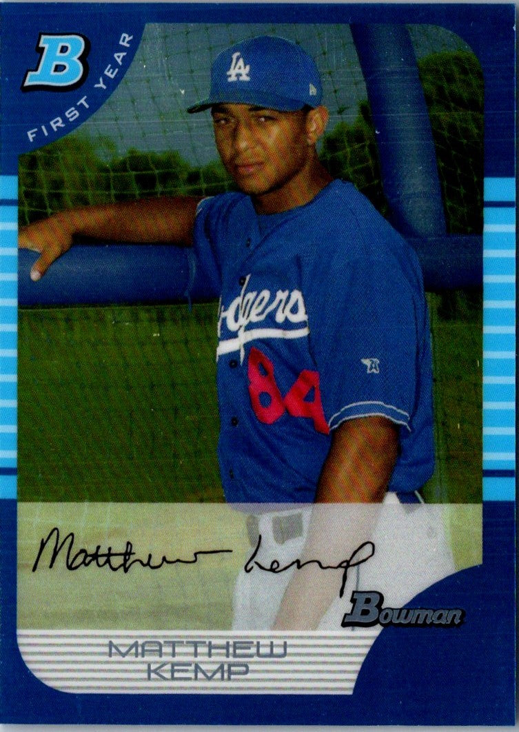 2005 Bowman Matt Kemp