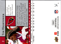 2009 Upper Deck Tim Hightower #2