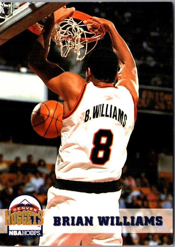 1993 Hoops Brian Williams #329