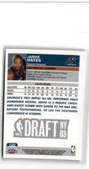 2003 Flair Final Edition Draft Day Memorabilia Jarvis Hayes