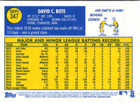 2019 Topps Heritage David Bote #347