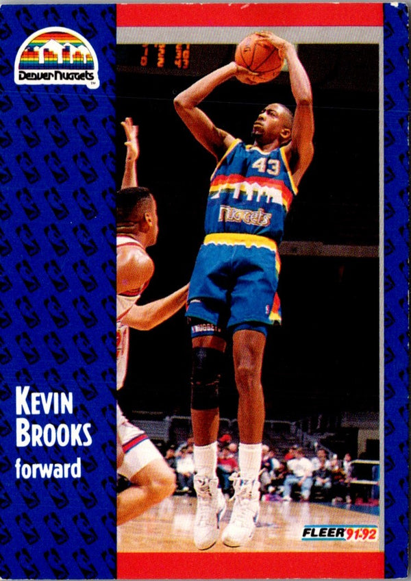 1991 Fleer Kevin Brooks #273 Rookie