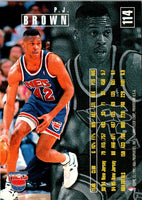 1995 Fleer European P.J. Brown #114