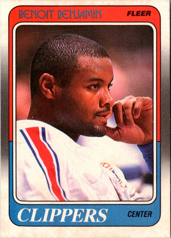 1988 Fleer Benoit Benjamin #61