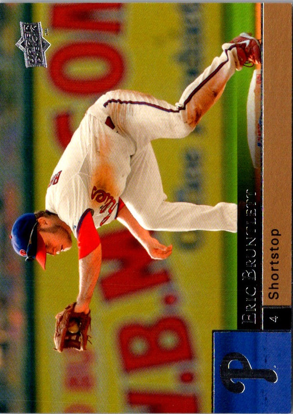 2009 Upper Deck Eric Bruntlett #812