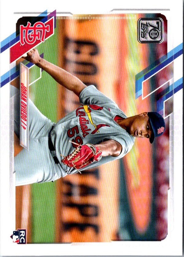 2021 Topps Johan Oviedo #535 Rookie