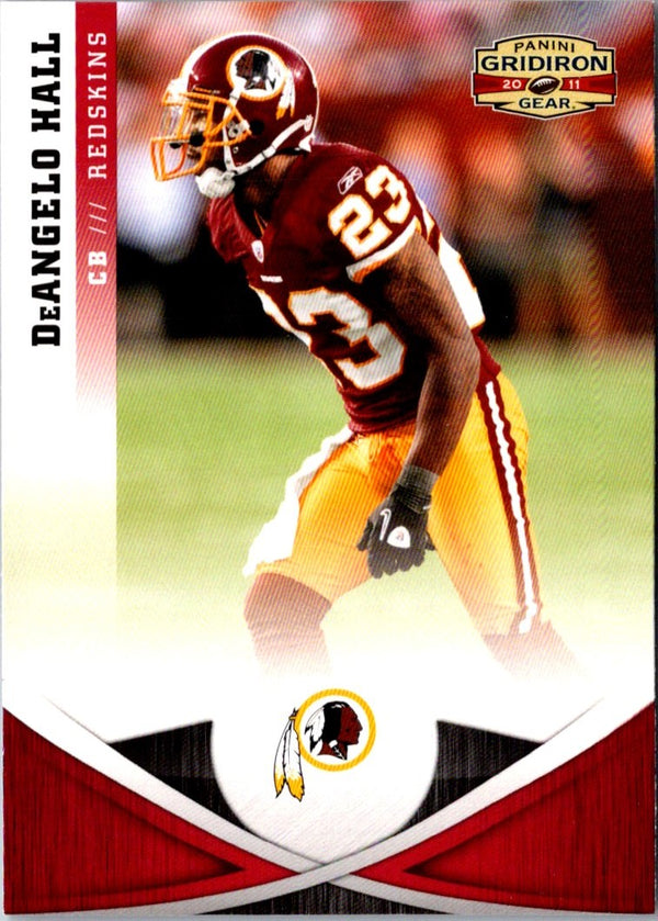 2011 Panini Gridiron Gear DeAngelo Hall #86