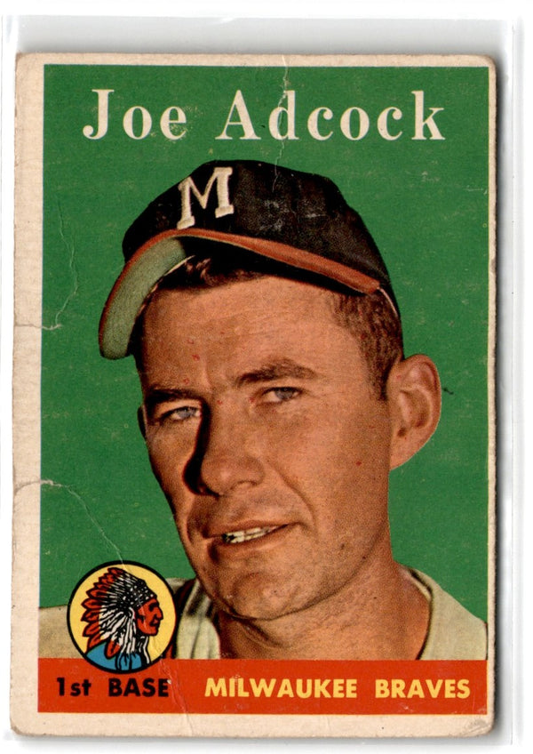 1958 Topps Joe Adcock #325