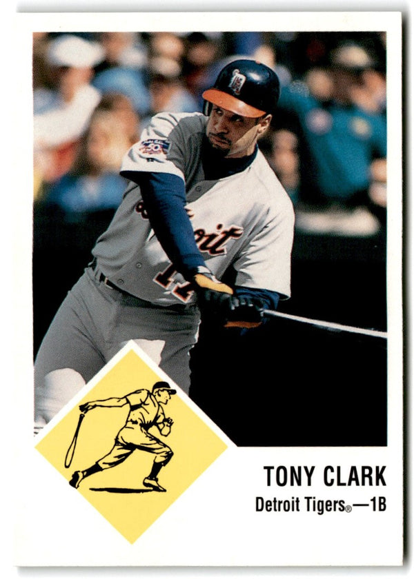 1999 Fleer Tradition White Rose Collectibles Tony Clark #6