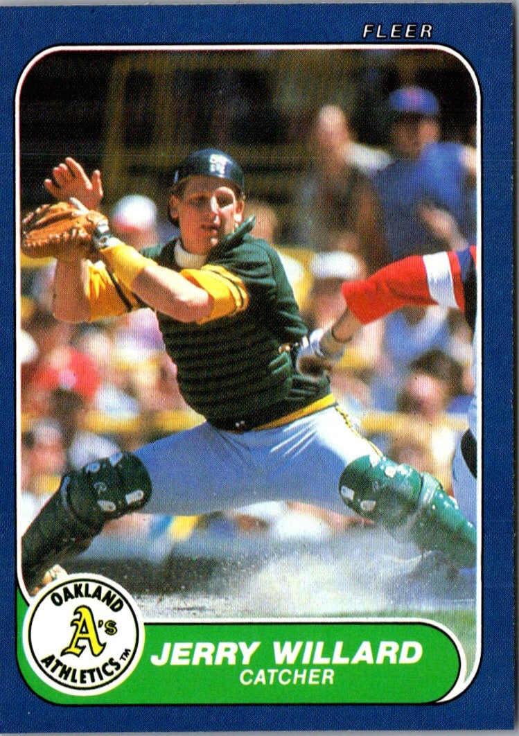 1986 Fleer Update Jerry Willard