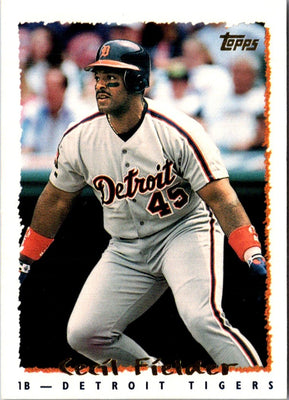 1994 Panini Stickers Cecil Fielder #63