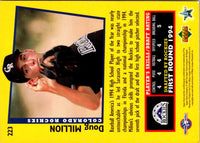 1995 Upper Deck Minors Future Stock Doug Million #223