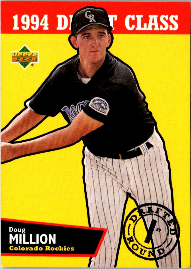 1995 Upper Deck Minors Future Stock Doug Million