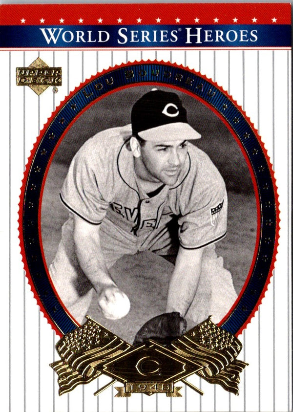 2002 Upper Deck World Series Heroes Lou Boudreau #42