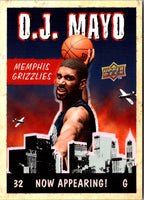 2009 Upper Deck Now Appearing O.J. Mayo #NA-3