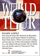 1999 SkyBox Dominion Felipe Lopez