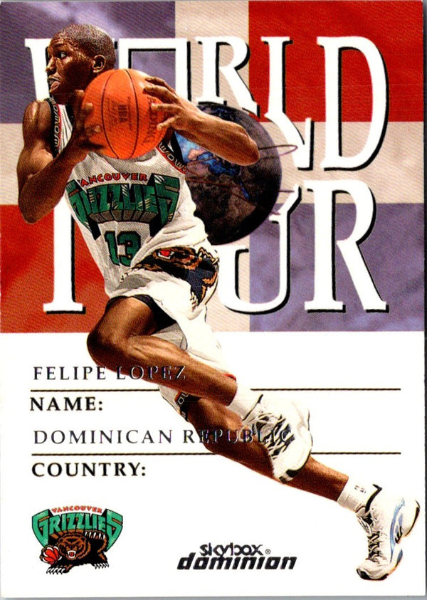 1999 SkyBox Dominion Felipe Lopez #182