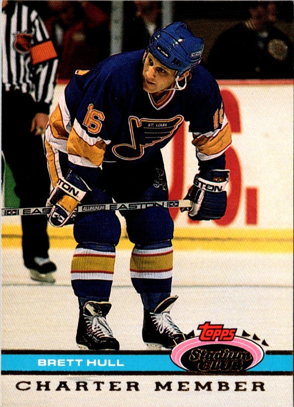 1991 Panini Stickers Brett Hull #25