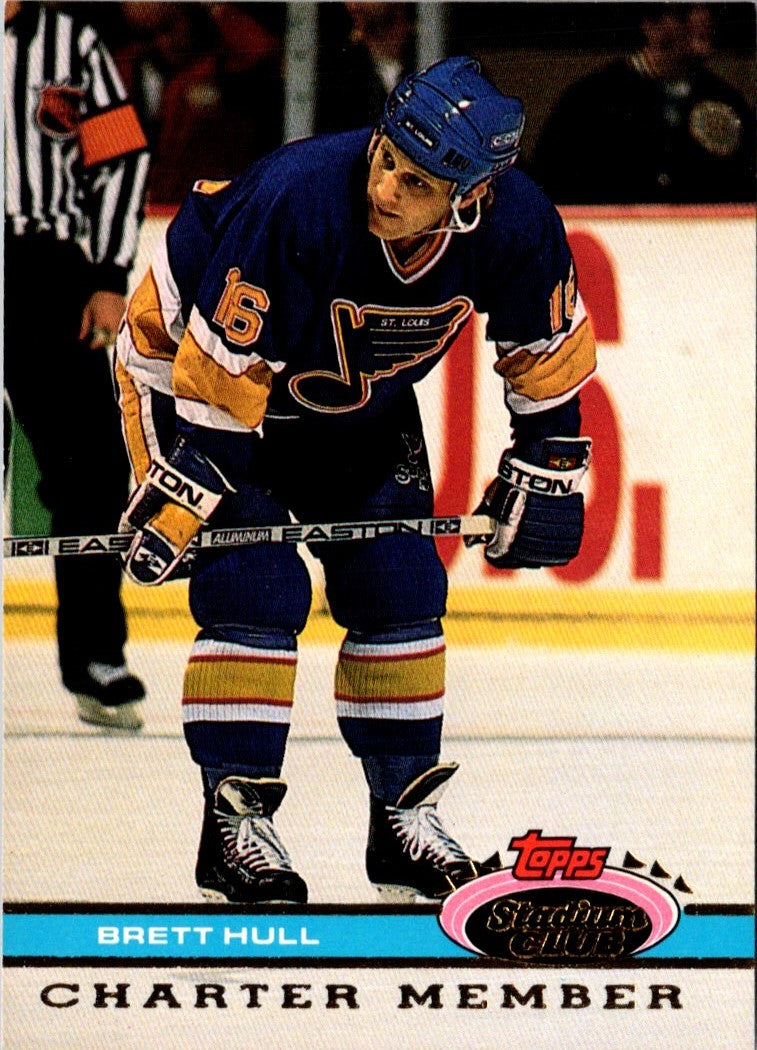 1991 Panini Stickers Brett Hull