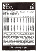 1992 Conlon Collection TSN Ken O'Dea