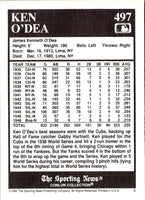 1992 Conlon Collection TSN Ken O'Dea #497