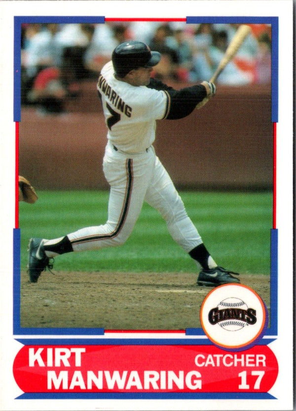 1989 Score Young Superstars I Kirt Manwaring #22