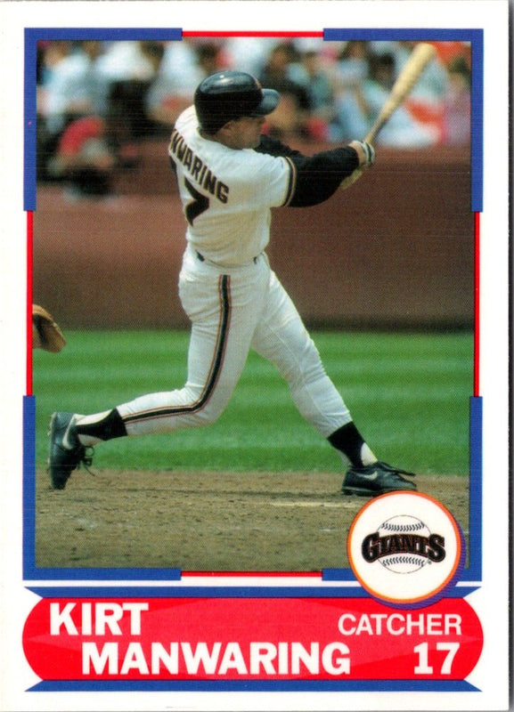 1989 Score Young Superstars I Kirt Manwaring #22