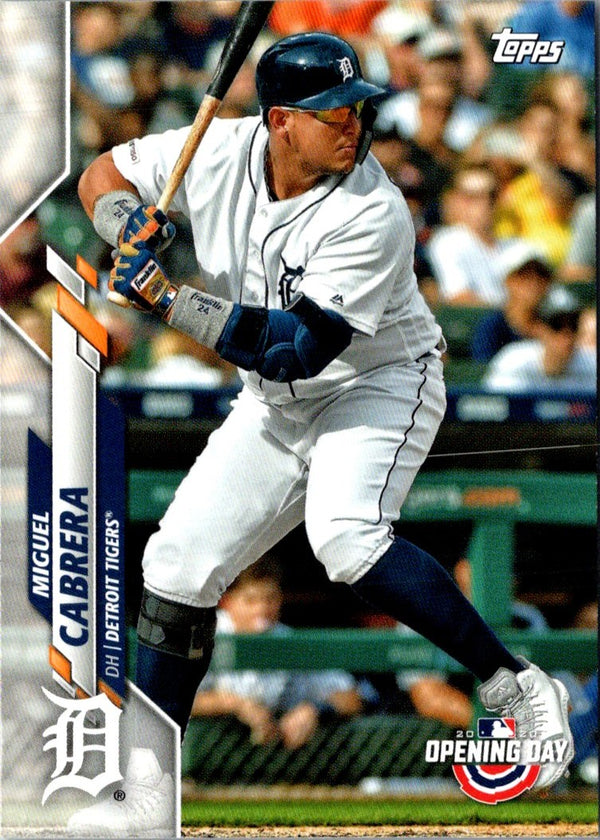 2020 Topps Opening Day Miguel Cabrera #111