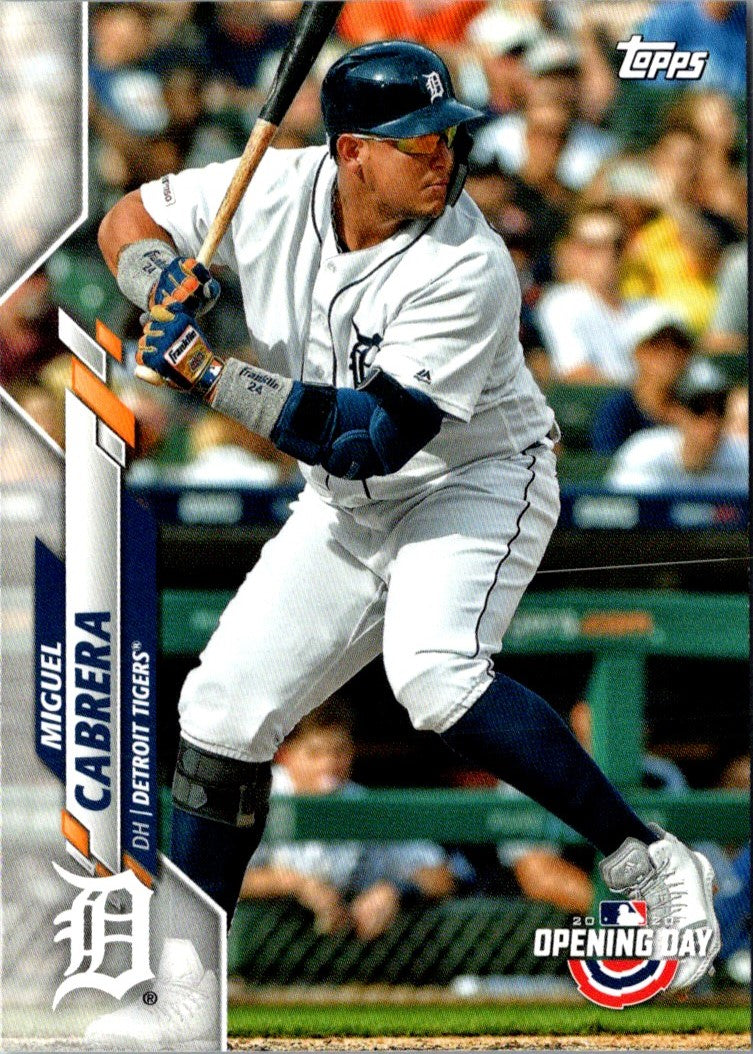 2020 Topps Opening Day Miguel Cabrera