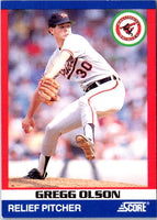 1991 Score 100 Superstars Gregg Olson #27