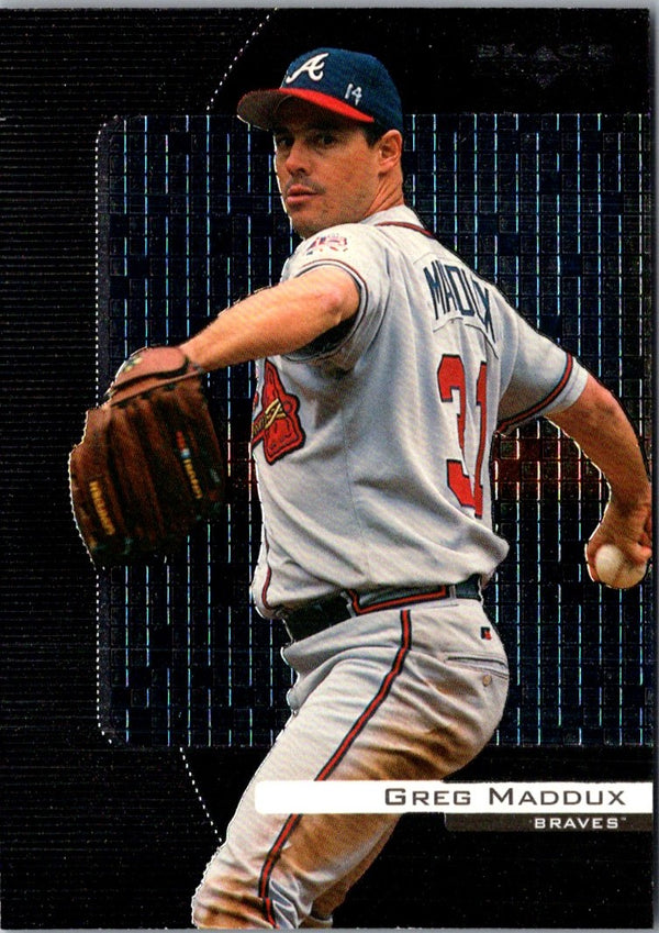 1999 Upper Deck Black Diamond Greg Maddux #9