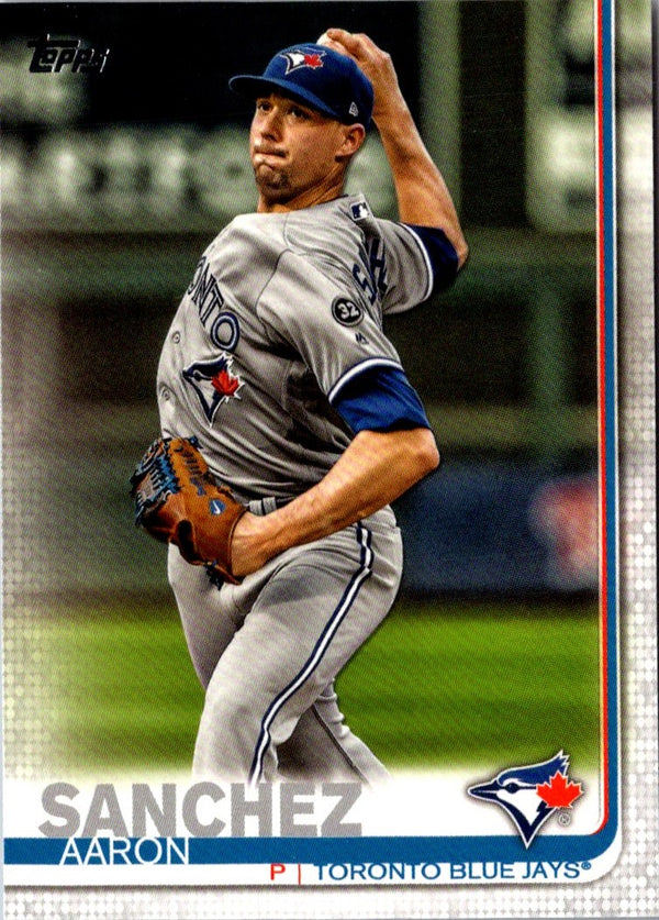 2019 Topps Toronto Blue Jays Aaron Sanchez #TJ-12