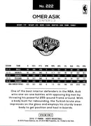 2016 Hoops Omer Asik